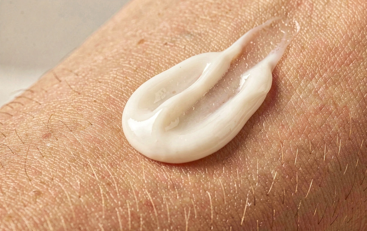 Cream for sensitive skin application